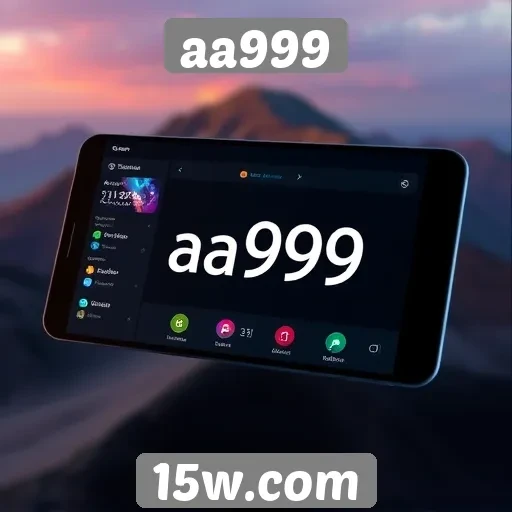 Evolução das interfaces de usuário no site aa999