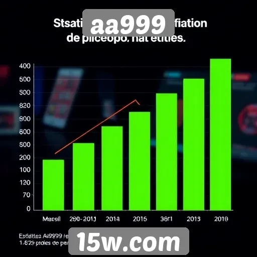 Estatísticas de usuários no site aa999 mostram crescimento